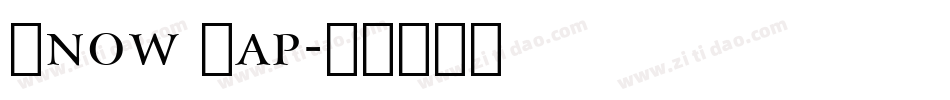 Snow Cap字体转换